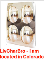 Specchio sensoriale da parete