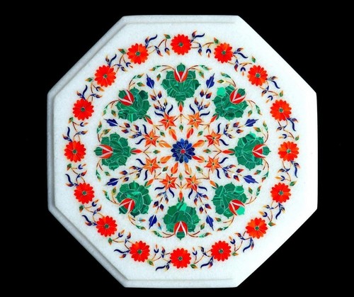 Tavolino marmo con - tavolino, 12"