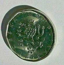 MONETA 2 KC REPUBLICA CESCA 1998 REPUBBLICA CECA 2 KORUNY