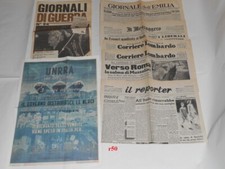 GIORNALI DI GUERRA n°94 / LA SALMA DI MUSSOLINI  Aprile 1946    r50