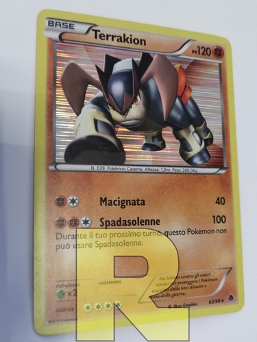 Terrakion nuove forze - forze, 63/98