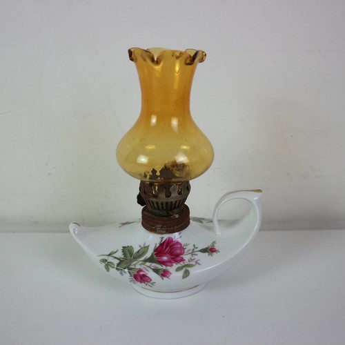Lampada olio porcellana - lampada,