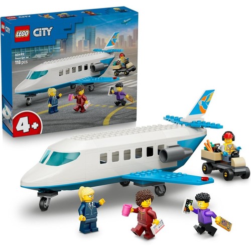 Lego 60492 city jet passeggeri - lego,