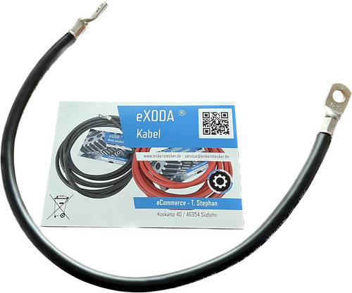 Cavo batteria 50cm - cavo, con