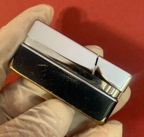 Silver match lighter - silver,