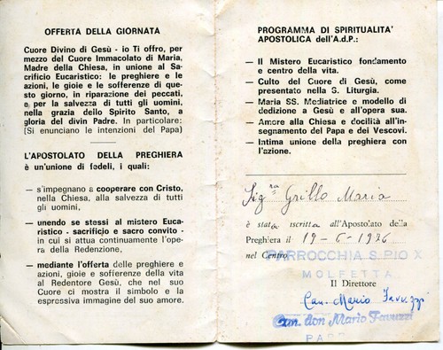 Apostolato della - apostolato,