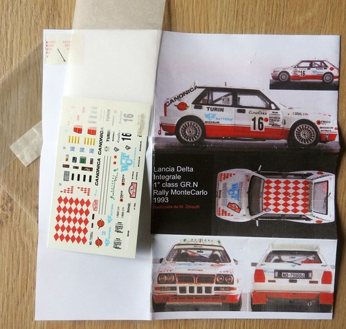 Decal lancia delta integrale - lancia,