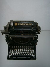 MACCHINA DA SCRIVERE D'EPOCA  - ANTICA E RARA - UNDERWOOD MOD 5 ANN0O 1903