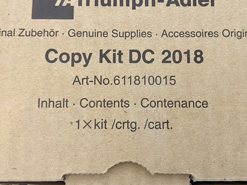 Triumph adler copy kit - copy, 2018