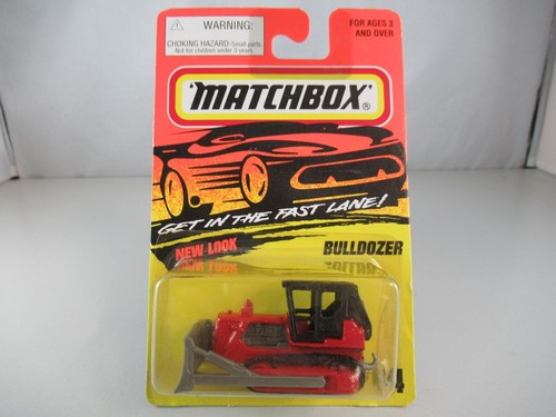 Matchbox bulldozer rosso - matchbox,
