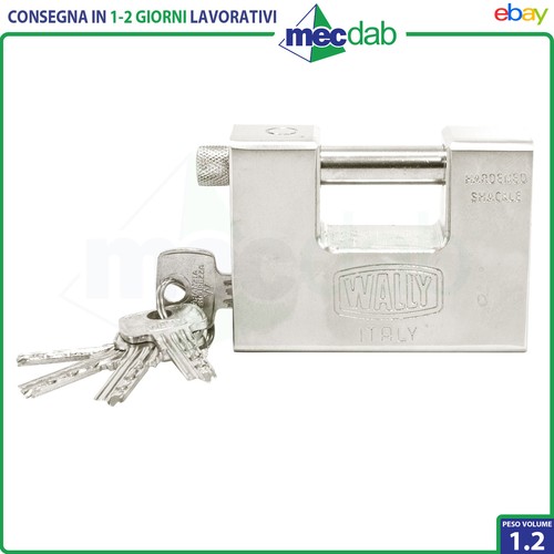Lucchetto antiscasso corazzato - lucchetto,