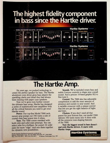 Hartke amplificatore basso - hartke,