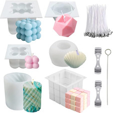 Set Di 6 Stampi per Candele in