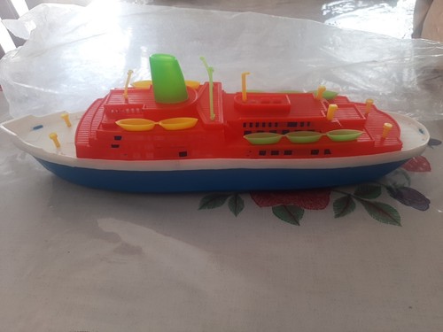 Barca plastica nave gioco - plastica,