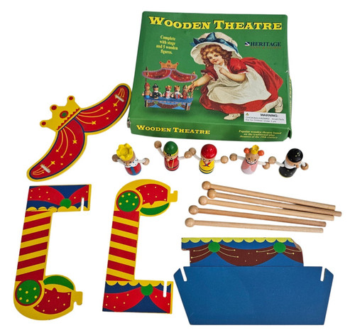Heritage toys teatro legno - in,