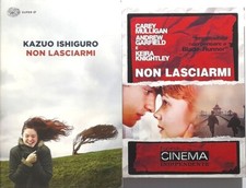 Dvd Non Lasciarmi con Keira Knightley 2010 + Libro di Kazuo Ishiguro 2005 Usato