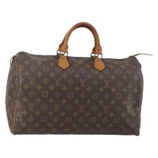 Borsa a mano Louis Vuitton Monogram Speedy 40 M41522 LV originale 150685