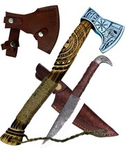 Ascia Vichinga Fatta A Mano 52