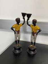 Pair vintage candlesticks - vintage,