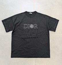 T-shirt nera Dior x Stone
