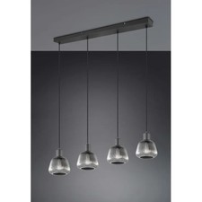 Modern Black Smoked Glass 4