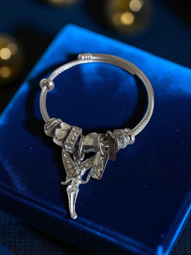 Bracelet charms vintage - , métal
