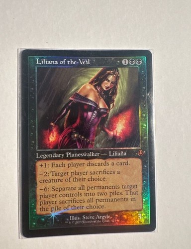 Liliana the veil foil - liliana, mtg