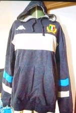 Felpa Hoodie Maglione Con Cappuccio FIR Federazione Italiana Rugby Kappa Xl
