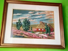 Mezzo Punto Ricamo Quadro Con