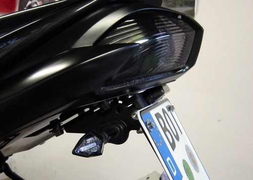 Fanale posteriore led nero - fanale, a