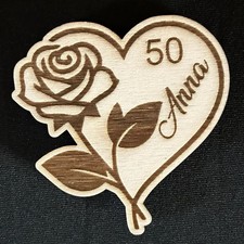 Calamita Cuore Personalizzata con Foto o Testo – Regalo Unico e Romantico