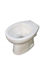 Vaso wc a terra con scarico a