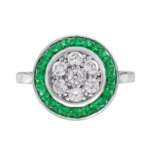 Anello stile art decò creato - art,