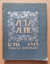 Prima Esp. Internaz. d'arte della Secessione Roma 1913 Catalogo illustrato 