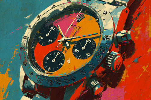Rolex watch art - ⌚,