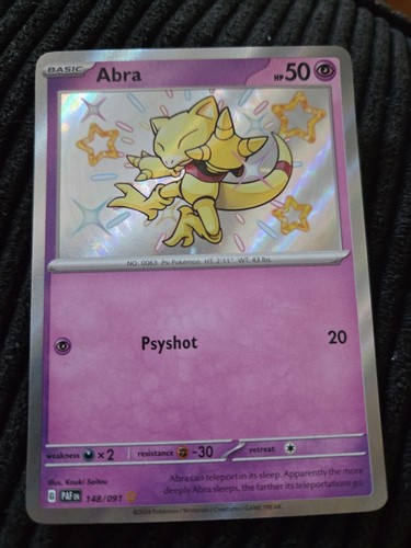 Pokemon abra 148 091 - 148/091, sv