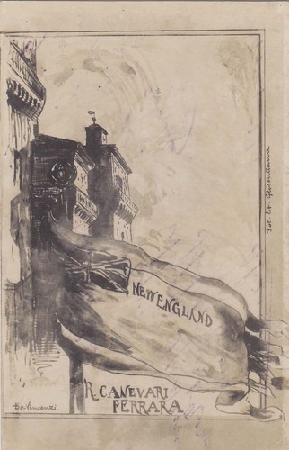 Cartolina ferrara r - cartolina,