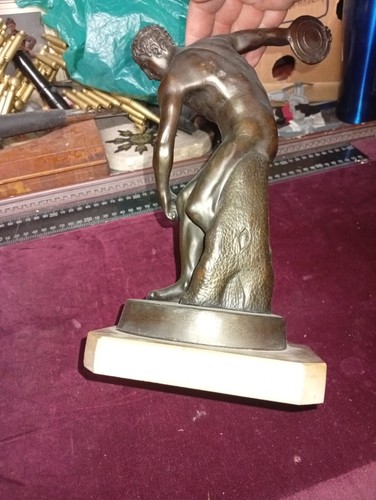 Vecchia statuetta greca - statuetta,