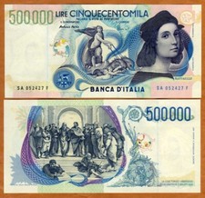 Italia, 500000 (500.000) Lire