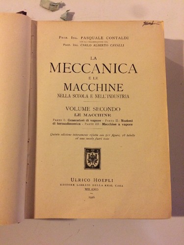 Libro meccanica le - libro, e