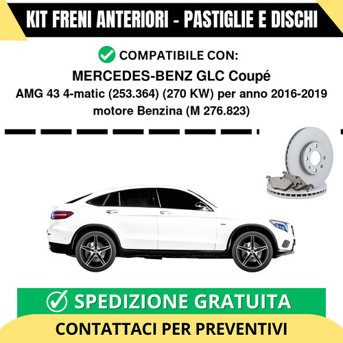 Kit freni anteriori - kit,