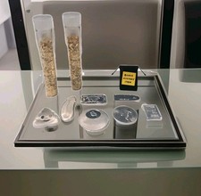 5 lingotti tondi argento .999