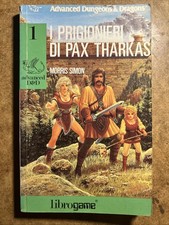 Librogame I PRIGIONIERI DI PAX THARKAS advanced D&D 1 ED 1987 M. Simon