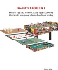 tavolo multigioco