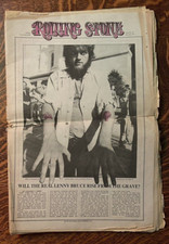 RIVISTA ROLLING STONE ~ 24 GIUGNO 1971 ~ ROMANTICISMO CASA BIANCA ~ GALLO ATOMICO DOOBIES