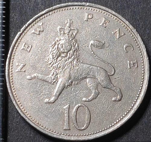 New pence 1970 elizabeth - 10,