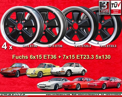 Cerchi fuchs porsche 911 sc - 911,