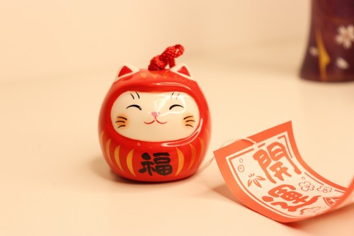 Campana vento furin - -, gatto