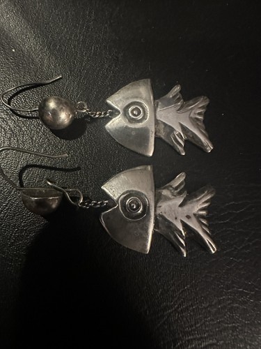 Orecchini pesce argento 925 - pesce,