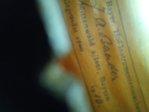 Antico violino baader - antico,